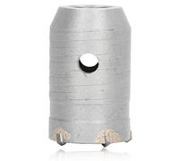 Hole Saw Blade Carbide Cutting Drill Bit 45mm High Speed Precision Drilling Tool for Brick Concrete Stone Cemented Carbide Material Silver Color
