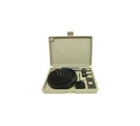 Hole Saw Cutter Kit With Storage Case 16pc - 16 Set Metal Wood 19127mm Piece - hole saw kit 16 cutter set metal wood 16pc 19127mm piece circle round