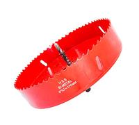 Hole Saw Drill Bit HSS LAIWEI Hole Cutter with Arbor for Wood,PVC Board and Plasterboard(6-45/64"(170mm Hole Saw))