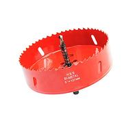 Hole Saw Drill Bit LAIWEI HSS Hole Cutter with Arbor for Wood,PVC Board and Plasterboard(5"(127mm))