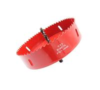 Hole Saw Drill Bit LAIWEI HSS Hole Cutter with Arbor for Wood,PVC Board and Plasterboard(5-3/4"(145mm Hole Saw))