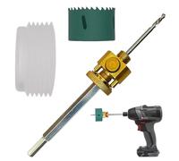 Hole Widener Link Rod Tool - Metal Drilling Tool for Recessed Projectors - Effective Manual Accessory for Plaster and Renovation