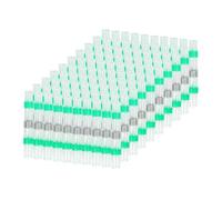 HOLED AWG 18-16 Green Heat Shrink Solder Seal Wire Connectors 200PCS, Waterproof Solder Butt Connectors for Electrical Marine Automotive Wire Joint, Insulated Solderless Wire Terminals