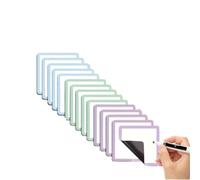 Holes Balloon Sizer Cube Box 30 Pack Reusable Magnetic Whiteboard Notes with Marker - Sticky Labels