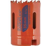 HOLESAW, BI-METAL, 35MM 3830-35-VIP By BAHCO & Best Price Square | Bi-metal teeth for fast cutting | Cuts wood and metal | Durable construction | Trade drilling use