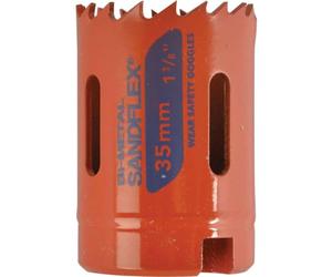 HOLESAW, BI-METAL, 35MM 3830-35-VIP By BAHCO & Best Price Square | Bi-metal teeth for fast cutting | Cuts wood and metal | Durable construction | Trade drilling use