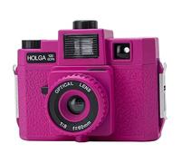 Holga 120GCFN Pink Lomo Medium Format Film Camera with Glass Lens & Flash