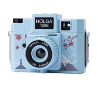 Holga 120N Blue Blossom Lomo Medium Format Film Camera