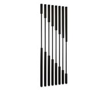 HOLGVE Metal Partition Wall, Post Room Dividers, Privacy Screens Room Partitions Post, Floor to Ceiling Corridor/Stair wall Partition Column, for Living Rooms Studies(7 root,220cm/86.6in/7.21ft)