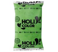 Holi Powder Bag - 1 kg - Assorted Colors - Paint Your Parties, Weddings, Birthdays and Celebrations (Green)