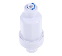 Holibanna 1/4 Stainless Steel Mesh Water Sediment Filter Quick Connect Push Fitting, Reusable and Washable Inline Solid Impurity Filter for Home Water Filtration System