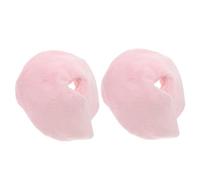 Holibanna 1 Pair Breastfeeding Cooling Packs Reusable Gel Therapy Pads for Hot Designed for Breast Discomfort Milk Secretion Gentle Skin Pink