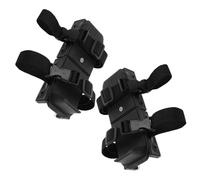 Holibanna 1 Pair Ski Shoes Adjustable Ice Skates Boy Adjustable Ice Skates Youth Skating Shoes Winter Trainer Runner Ice Skate Training Black Plastic