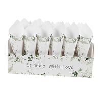 Holibanna 1 Set Confetti Cone Holder Box for Weddings Durable Cones for Petals Candies and Bouquets Elegant Party Favor Display for Celebrations