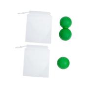 Holibanna 1 Set Peanut Massage Balls for Body Massage Muscle Training and Fascia Therapy for Yoga Strength Training and Relief Portable and Easy to Use
