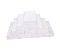 Holibanna 10 Packs Bulk White Napkins Thick Soft Disposable Paper Tissues for Home Restaurant Hotel Use Per Friendly Wood Pulp High Absorbency and Durable Design