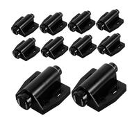 Holibanna 10 Sets Invisible Magnetic Cabinet Door Catch Push to Open Latch for Kitchen Bathroom Noise Dampening Magnetic Door Closer for Seamless Operation