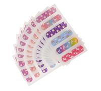 Holibanna 10 Sheets Cartoon Wound Bandages for Breathable Lovely Plasters with Strong Adhesiveness and Water Resistance Protection for Cuts and Grazes Any Body Part