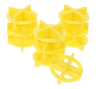 Holibanna 100 Pcs Cross Tile Spacers Plastic Floor and Wall Tile Positioning Tools with 2.0mm/3.0mm Reusable Leveling Clips and Gap Alignment