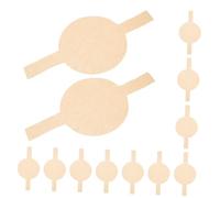 Holibanna 100 Sheets Non Stick Parchment Paper Baking Sheets Silicone Greaseproof Circles for Cake Pans Oven Safe Kitchen Baking Paper Discs Unbleached Natural Color Round Liners