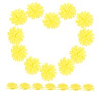 Holibanna 100pcs Artificial Chrysanthemum Aroma Diffusers for Office Decor Oil Diffuser with Faux Flowers for Home Living Room and Bedroom Scents