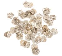 Holibanna 100Pcs DIY Wooden Slices Cake Wood Slice Ice Cream Shaped Wooden Pieces for Crafts Making Embellishments Suitable for Party Table Decoration