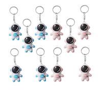 Holibanna 10pcs Chic Astronaut Keychain Cartoon Bag Hanging Pendants for Keys Purses Backpacks and More Adorable Decor and Colors