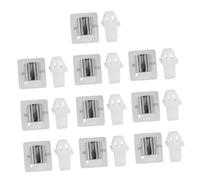 Holibanna 10pcs Door Lock Without Drilling Chrome Door Latch Kit Rv Cabinet Latches Washer Lid Assembly