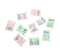 Holibanna 10pcs Dry Ice Packs for Reusable Outdoor Portable Cooling Ice Packs Cartoon Patterns Styles Random Style
