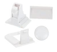 Holibanna 10pcs Invisible Drawer Locks Child Safety Locks Baby Magnetic Safety Lock for Adhesive Cabinet Drawer Locks