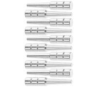 Holibanna 10pcs Metal Cribbage Pegs Portable Scoring Pegs for Card Games Effortless Insertion Versatile Desktop Score for Family Parties and Game Stores