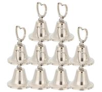 Holibanna 10pcs Metal Wedding Bell Table Number Holders Photo Display Clips for Reception Party Banquet Decorations with Stable Base Random Styles