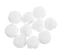 Holibanna 10pcs Miniature Chef Hats for Dolls - Cute Tiny Cooking Hat Dollhouse Accessories - Foam Flocking Mini Caps for Baking Party Doll Dress Up Supplies DIY Crafts