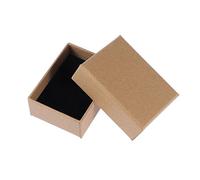 Holibanna 10Pcs Paper Jewelry Earring present Boxes Square Cardboard Display Case with Sponge for Wedding Party Decorative Packaging for Necklaces Bracelets
