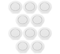 Holibanna 10pcs Plastic Car Bumper Hole Plugs Front and Rear Radar Hole Caps for Vehicle Body Protection Edge Covers for Radar Signal Accuracy and Debris Prevention Easy to Install