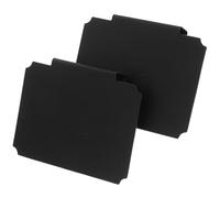 Holibanna 10pcs Removable Chalkboard Label Holder Clips for Basket, Writable and Erasable PVC Price Label Clips, for Kitchen and Storage Room Organisation