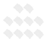 Holibanna 10pcs Removable PVC Label Clips Hanging Sign Holders Whiteboard Tags Chalkboard Surface for Retail Store Pricing and Pantry Organization