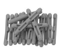 Holibanna 10pcs Silicone Eyeglass Ear Grip Temple Tips Sleeve Retainer Enhanced Ear Protection Gentle on Skin Grey 2.16x0.28x0.28in for Eyeglasses