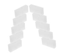 Holibanna 10pcs Sliding Window Locks for Horizontal Sliding Doors Durable Door Stoppers White Sash Window Safety Locks for Patio and Security