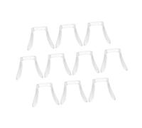 Holibanna 10pcs Soft Slip Bridge Support for Glasses Compatible with Various Eyewear Styles Gentle Sensitive Skin Easy to Install and Adjust