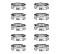 Holibanna 10pcs Stainless Steel Yoyo Bearings with U-shaped Groove for Quick Response and Smooth Rotating, Reduces Operational Noise, for Yo Yo Maintenance and Replacement