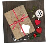 Holibanna 10pcs Vintage Map Kraft Wrapping Paper for Floral Bouquet DIY Craft Projects Large for Florist Supplies and Packaging Easy to Fold for Birthday Wedding Holiday Decorations