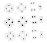 Holibanna 10sets Conductive Silicone Button Pads for Controller Repair Parts Internal Conductive Pad Compatible Controller Silicone Replacement