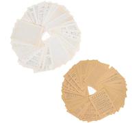 Holibanna 114pcs Vintage Scrapbook Kraft Paper Set with Old Book Style Journal Pages and DIY Collage Sheets Kraft Paper for Junk Journals and Crafting