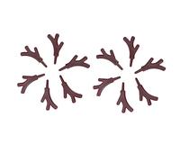 Holibanna 120pcs Snowman Hand Branch Antlers Craft Adornments for DIY Christmas Decorations Easy to Use Snowman Hands Lightweight for Creative Projects