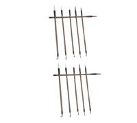 Holibanna 12Pcs Chinese Calligraphy Brush Set for Students with Diverse Durable Materials and Versatile Painting Writing Brushes for School Home Practice and Skill Training