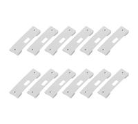 Holibanna 12pcs Vertical Blind Repair Vane Saver Plastic Blind Repair Tab White Sturdy Well Organized Replacement
