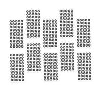 Holibanna 15 Sheets High Reflective Scanning Marker Dots Tear Resistant Reflective Film Stickers for Industrial Medical Animation Scanner Reference Points Compatible with Multiple Scanners