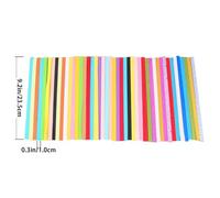 Holibanna 1500pcs Pentagram Origami Paper Strips DIY Crafts Star Folding Paper for Creative Handcrafts Relaxation and Decoration Supplies