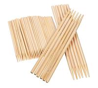 Holibanna 150pcs Bamboo Wood Stylus Scratch Paper Sticks for Crafting Sturdy Portable Scratch Paper Stylus Pens for Artists and Beginners Smooth Non-Toxic Tools